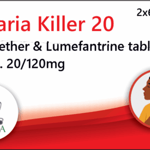 A red banner with two people and the words " maria killer 2 0 ".